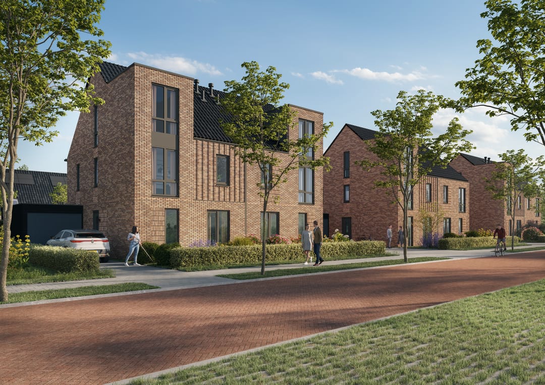 Foto 1 van Twee-onder-een-kapwoningen (Bouwnr. 37)