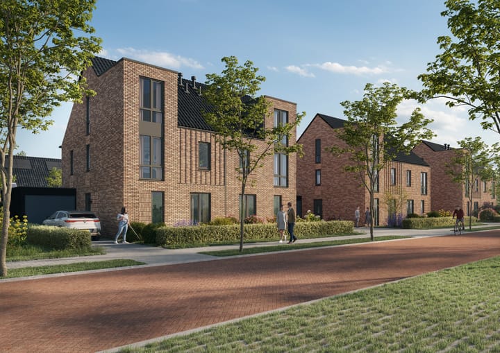 Foto 1 van Twee-onder-een-kapwoningen (Bouwnr. 36)