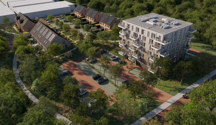 Foto 2 van Twee-onder-een-kapwoningen (Bouwnr. 36)