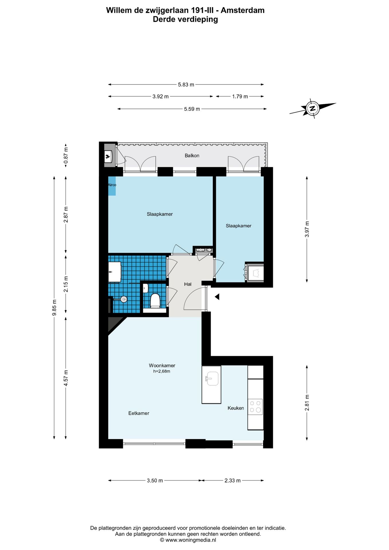 Foto 27 van Willem de Zwijgerlaan 191-3