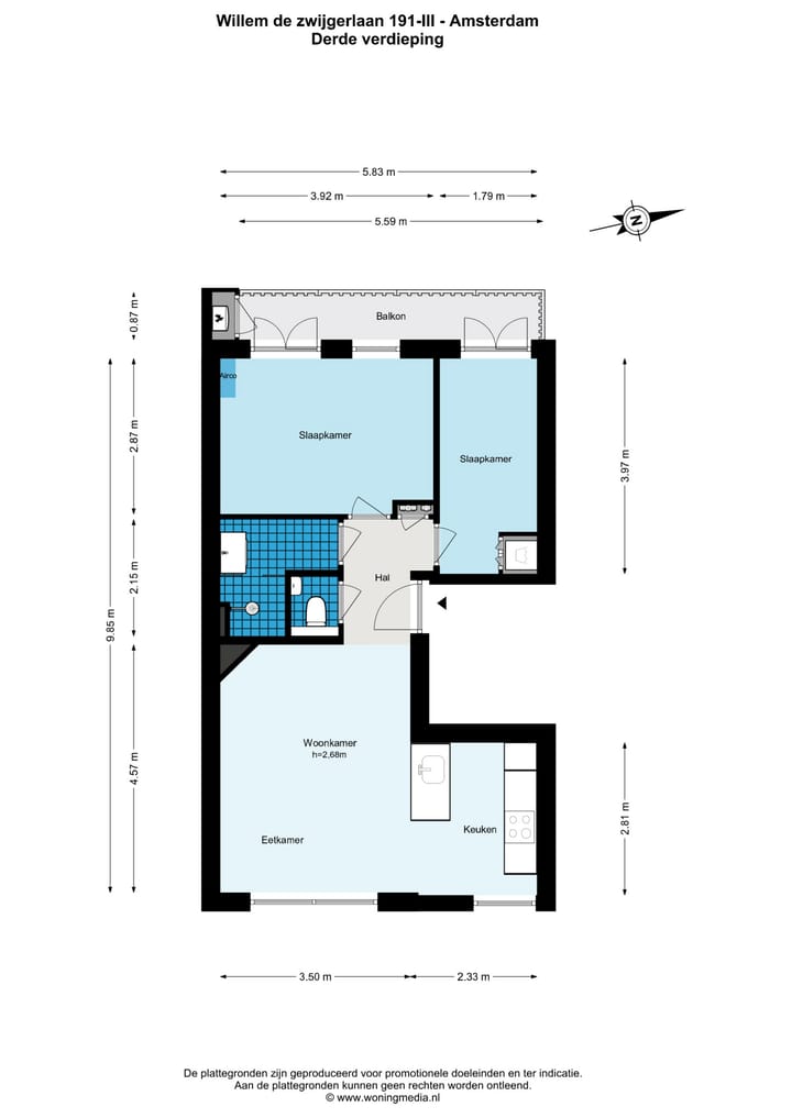 Foto 27 van Willem de Zwijgerlaan 191-3