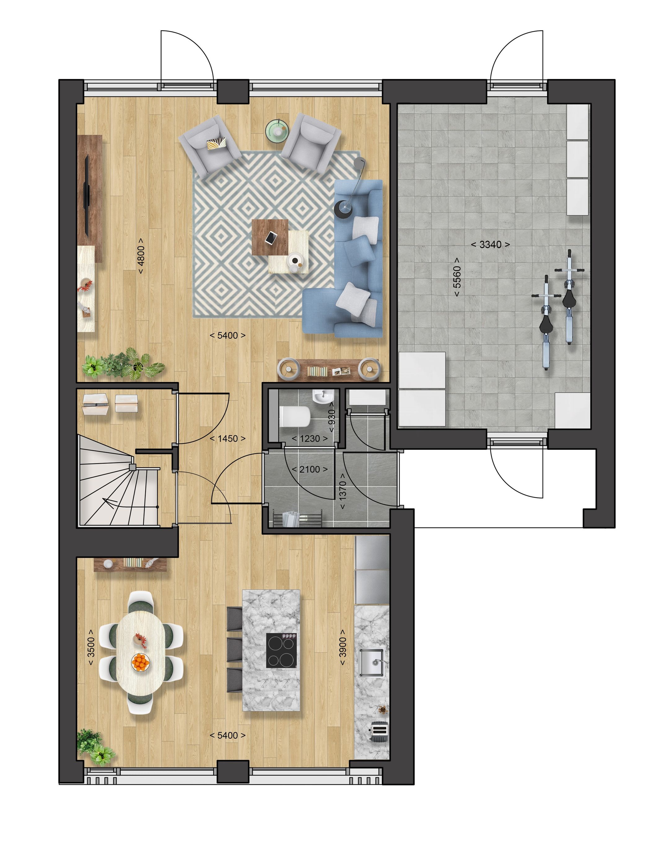 Foto 3 van Type Aske | 2-in-1 bnr. 3