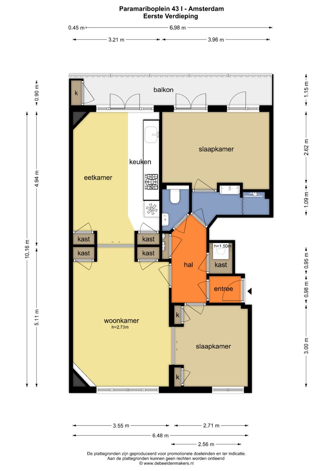 Foto 22 van Paramariboplein 43-1