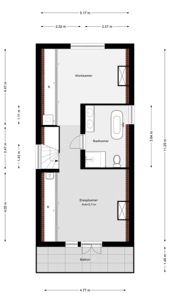 Foto 43 van Zwaerdecroonstraat 12-B