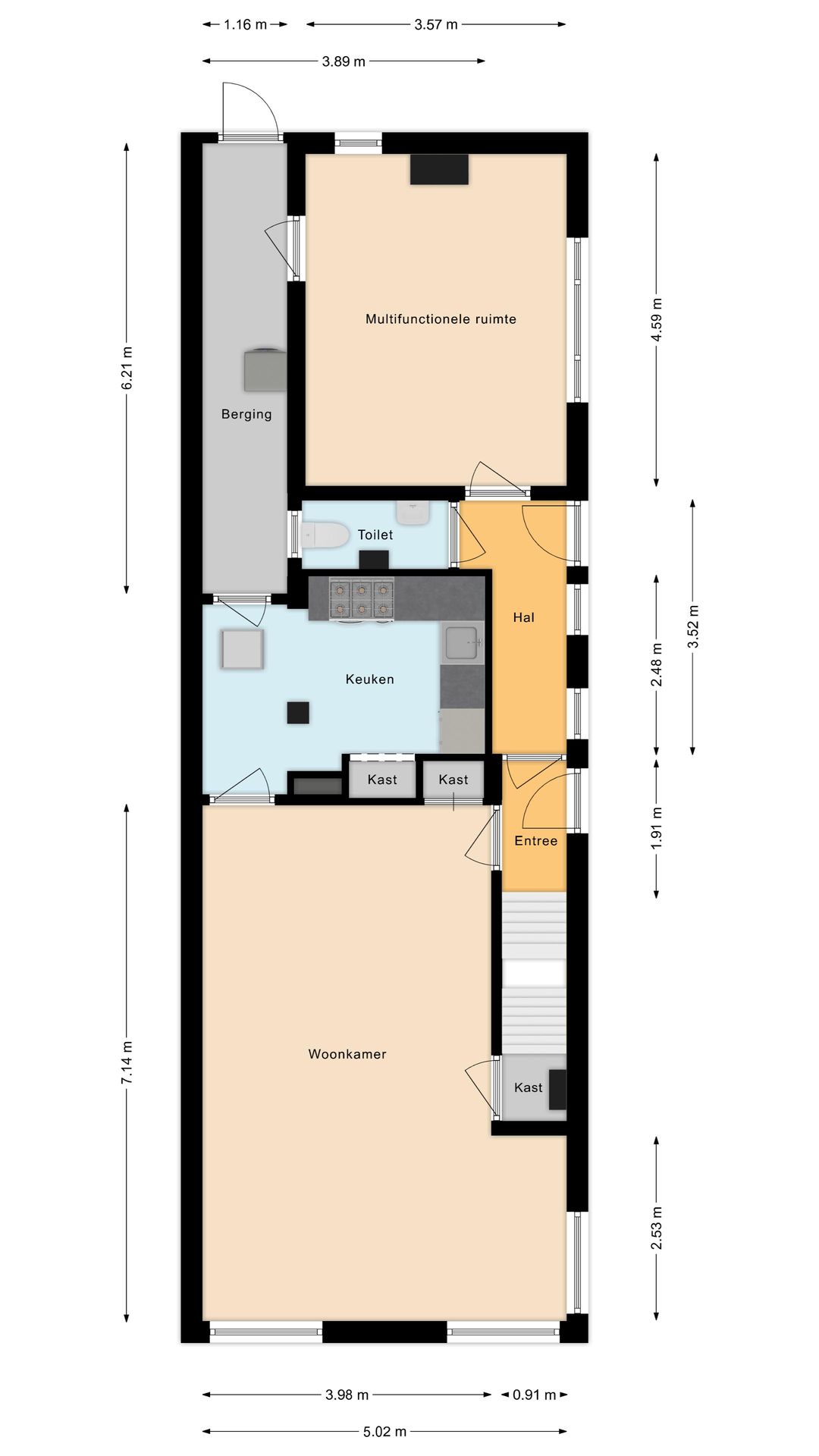 Foto 38 van Olivier van Noortstraat 1-BIS