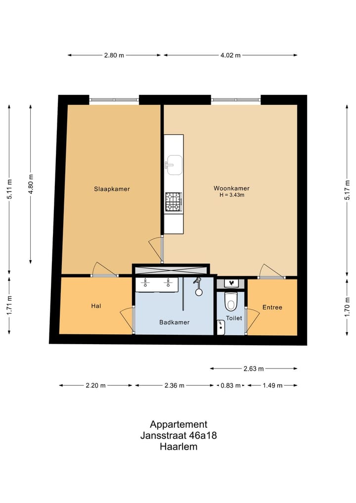 Foto 17 van Jansstraat 46-A18