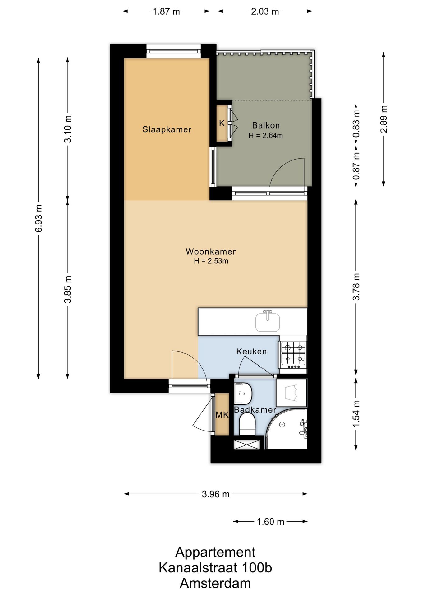 Foto 19 van Kanaalstraat 100-B