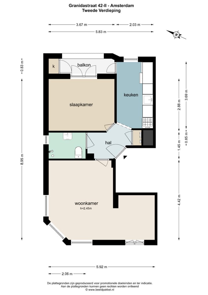 Foto 25 van Granidastraat 42-2