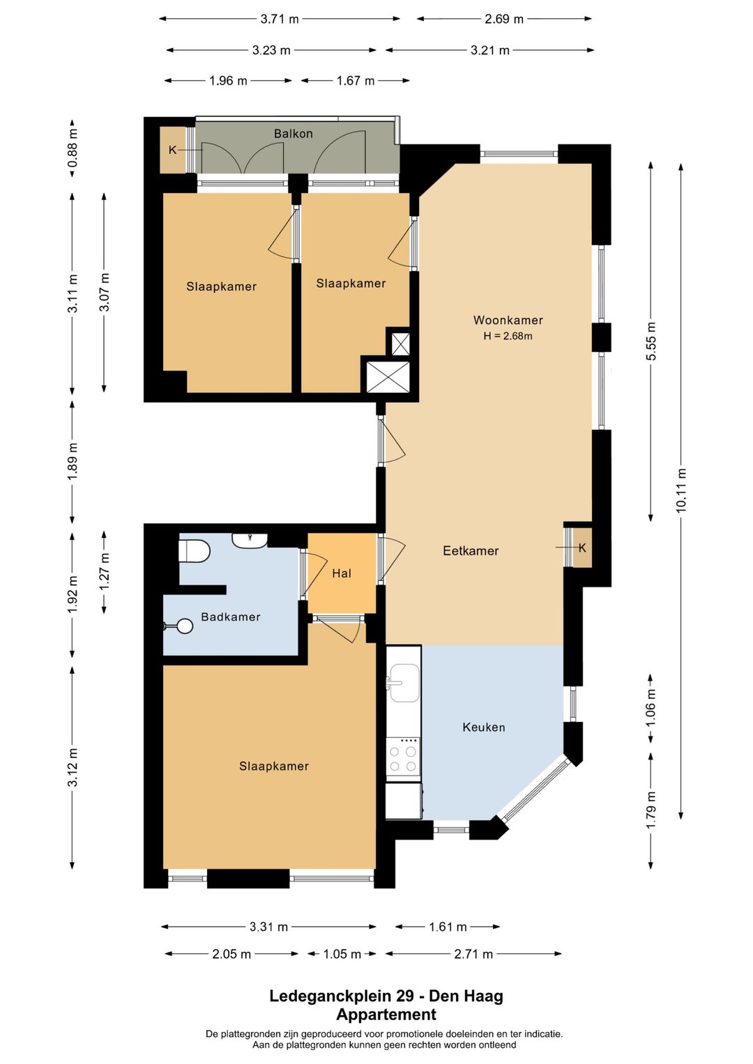 Foto 23 van Ledeganckplein 29