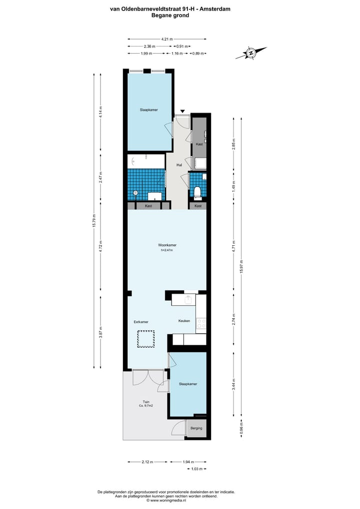 Foto 31 van Van Oldenbarneveldtstraat 91-H