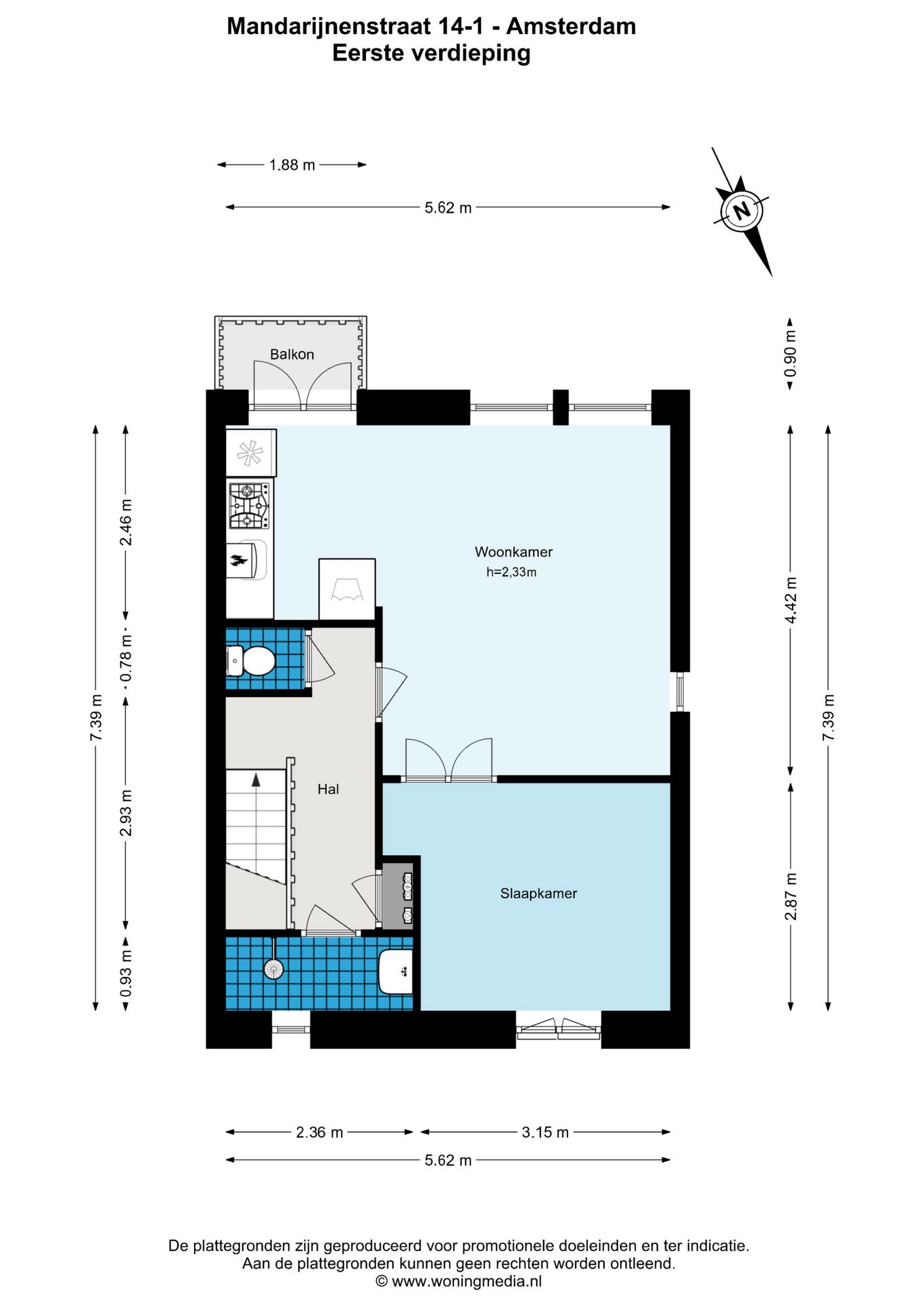 Foto 20 van Mandarijnenstraat 14-1