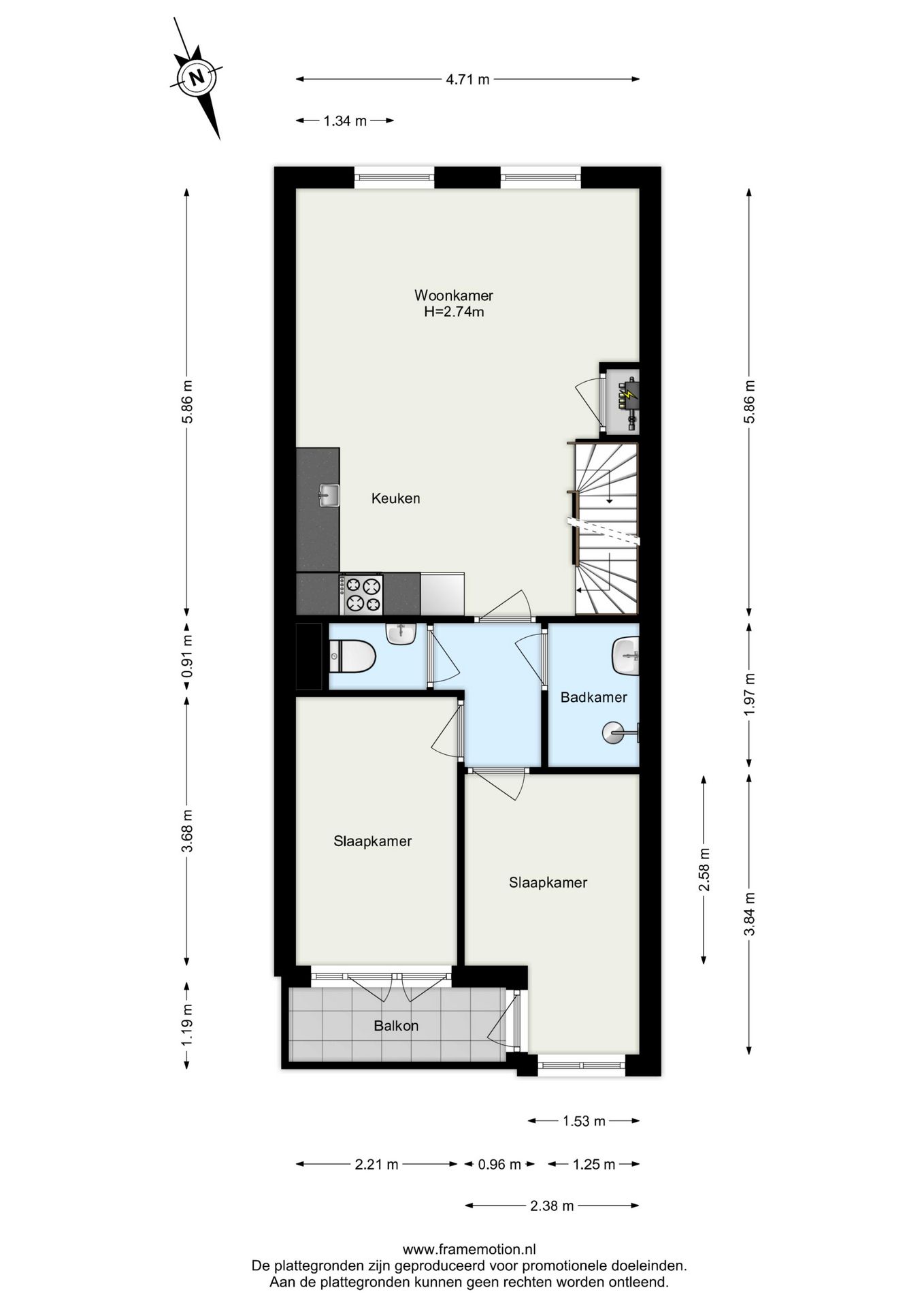 Foto 44 van Rusthoflaan 94-A02