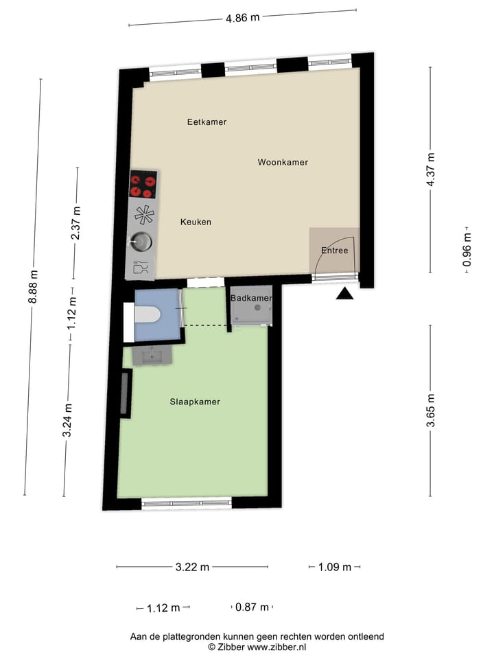 Foto 18 van Kapoenstraat 18-C