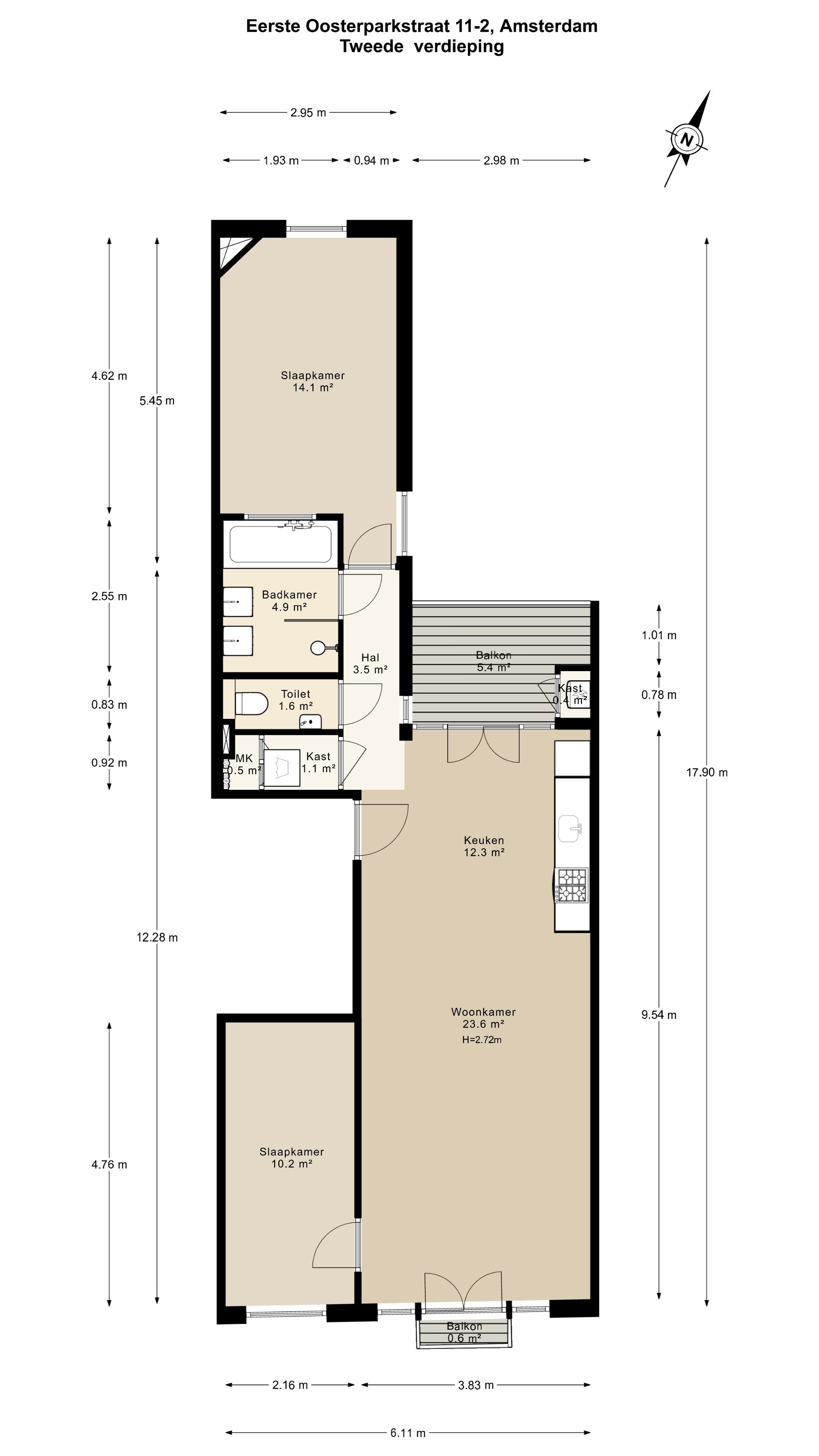 Photo 27 of Eerste Oosterparkstraat 11-2
