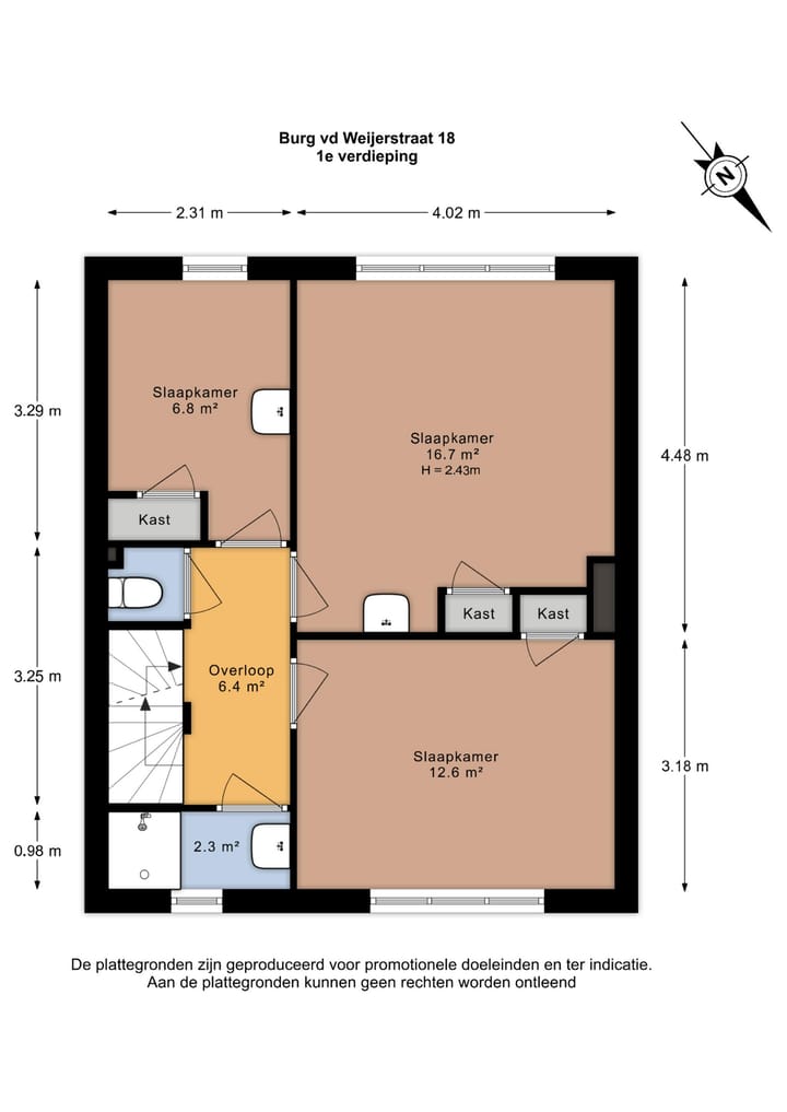 Foto 33 van Burg v d Weijerstraat 18