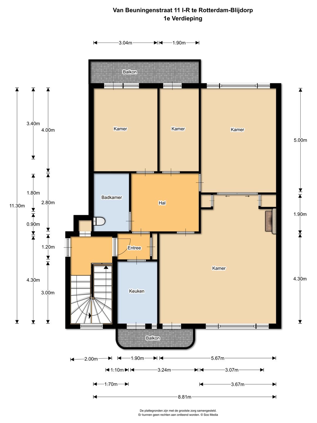 Foto 37 van Van Beuningenstraat 11-01R