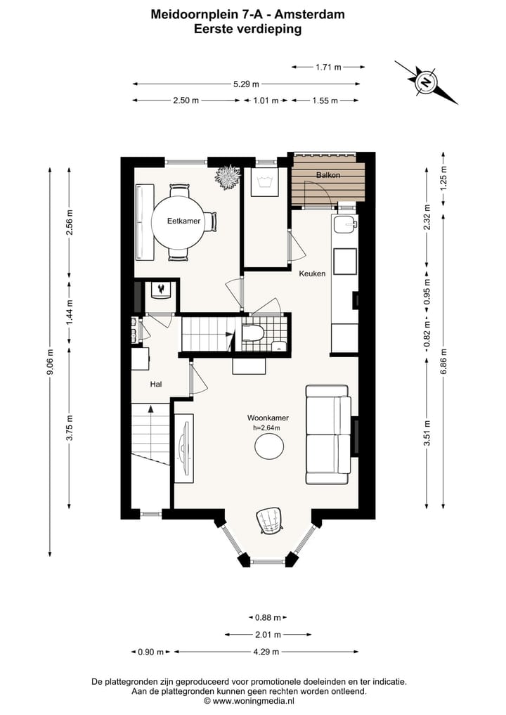 Foto 34 van Meidoornplein 7-A
