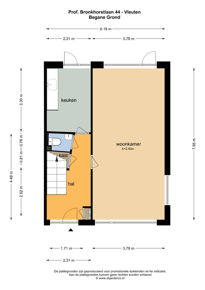 Foto 39 van Professor Bronkhorstlaan 44