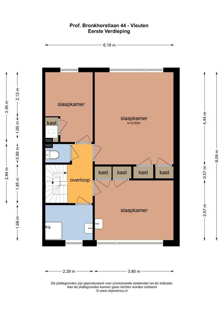 Foto 40 van Professor Bronkhorstlaan 44