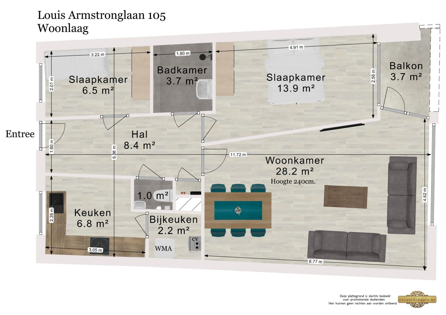 Foto 49 van Louis Armstronglaan 105