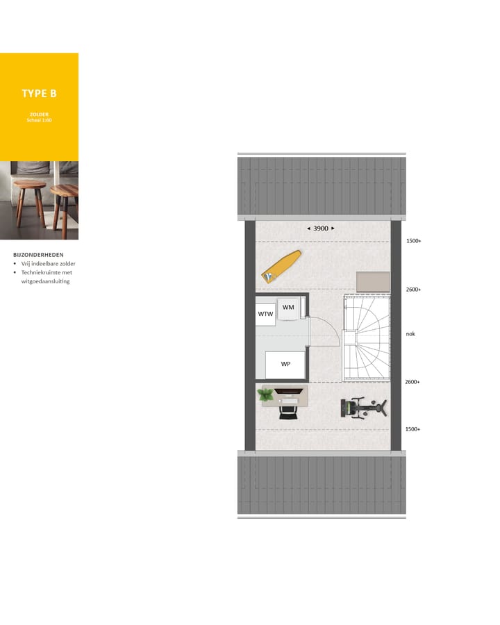 Foto 10 van Tussenwoning type B (Bouwnr. 169)