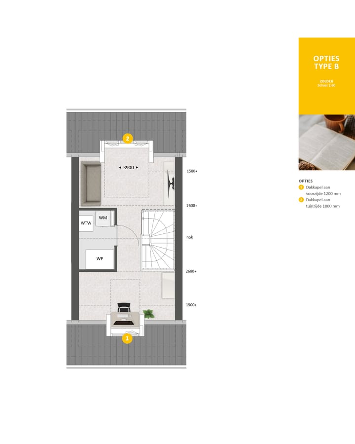 Foto 11 van Tussenwoning type B (Bouwnr. 169)