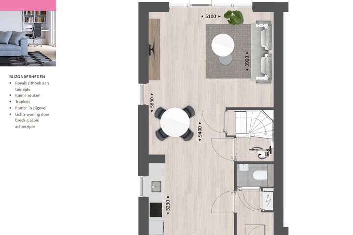 Photo 4 of Hoekwoning type A (Bouwnr. 161)