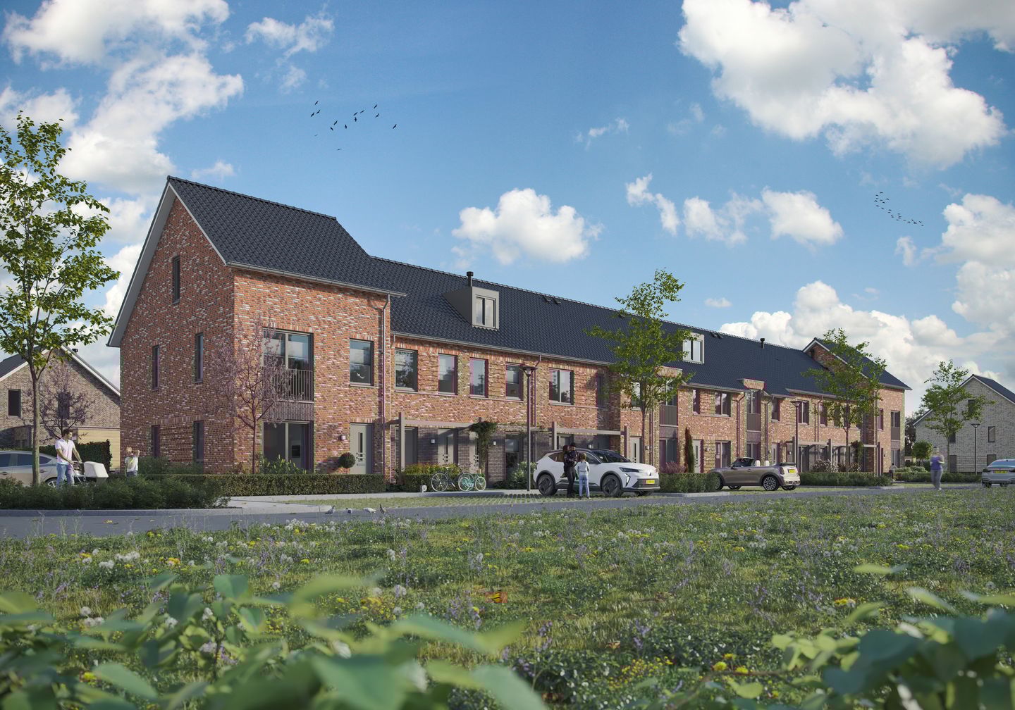 Foto 1 van Tussenwoning type C (Bouwnr. 165)