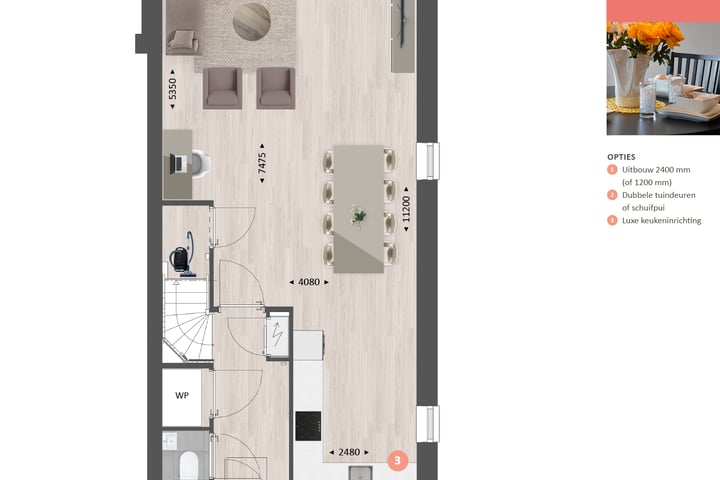 Photo 8 of Tussenwoning type G (Bouwnr. 177)