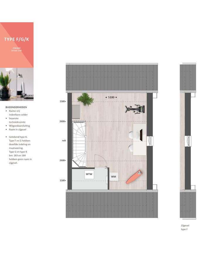 Photo 13 of Hoekwoning type K (Bouwnr. 183)