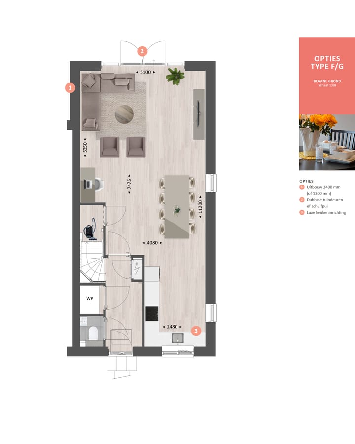 Photo 8 of Hoekwoning type K (Bouwnr. 179)