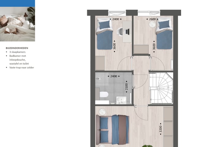 Foto 6 van Tussenwoning type L (Bouwnr. 180)