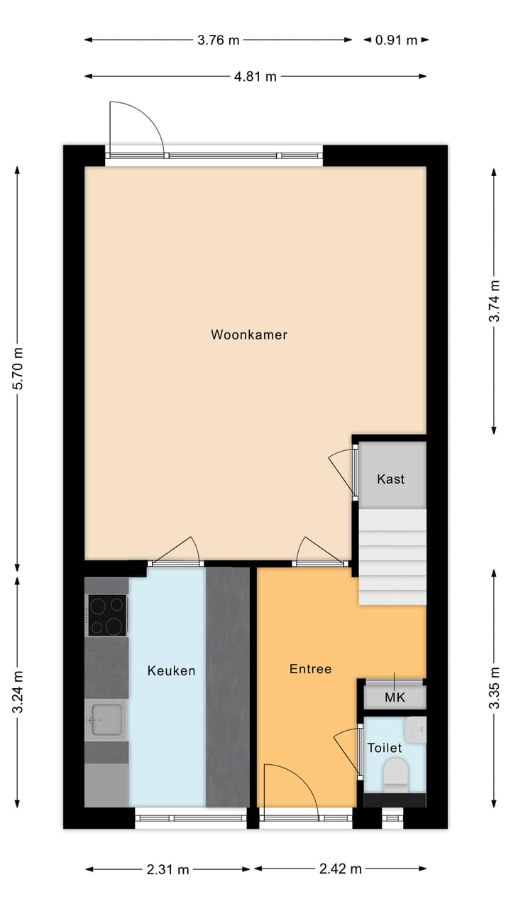 Foto 38 van Hoogvliethof 17