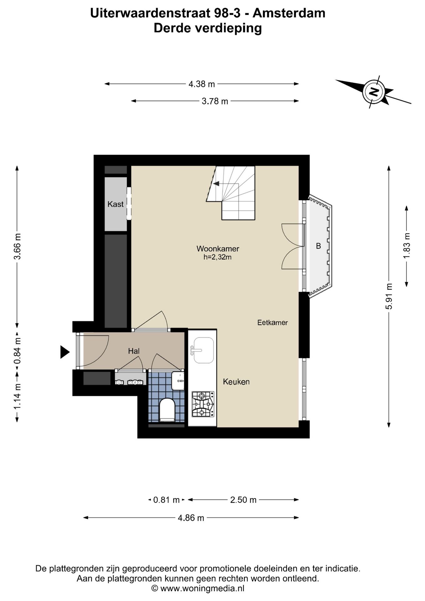 Foto 18 van Uiterwaardenstraat 98-3