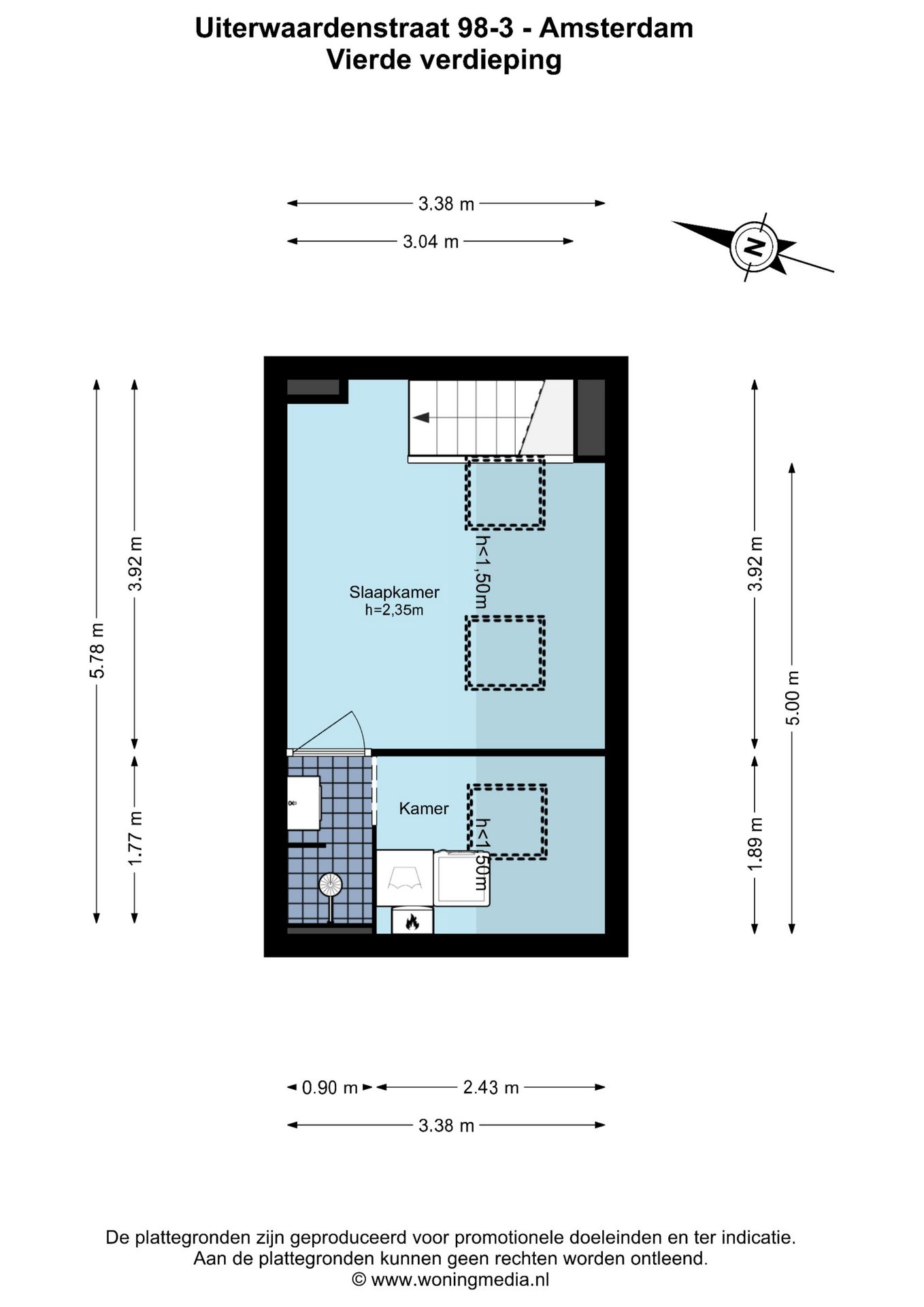 Foto 19 van Uiterwaardenstraat 98-3