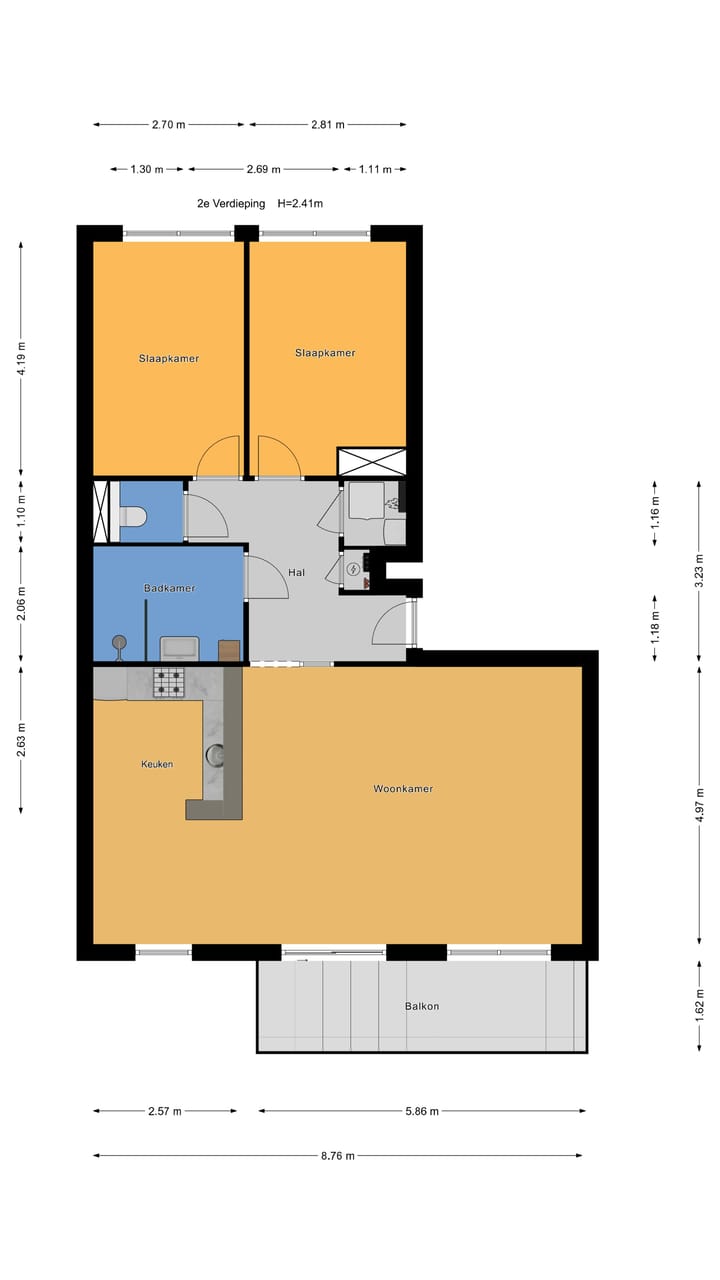 Foto 32 van Verhulstplein 19-F