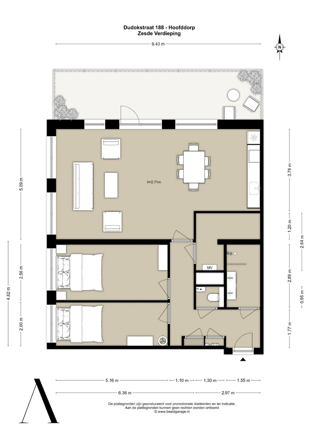 Foto 23 van Dudokstraat 188