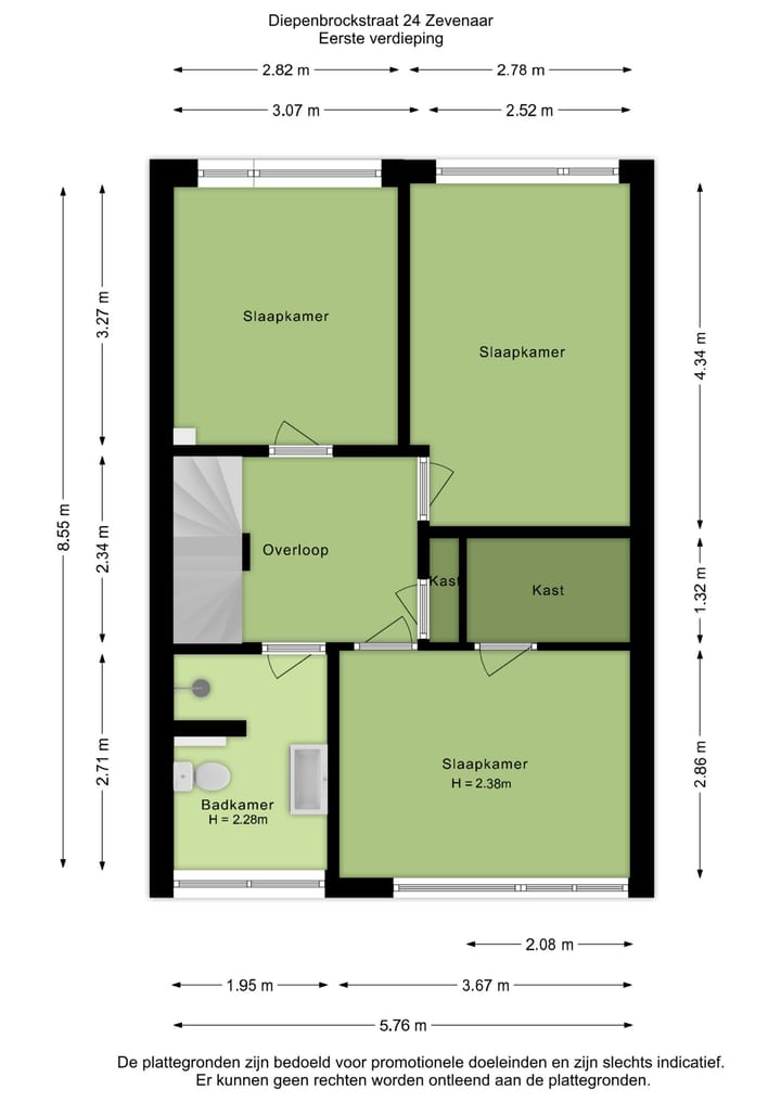 Foto 44 van Diepenbrockstraat 24