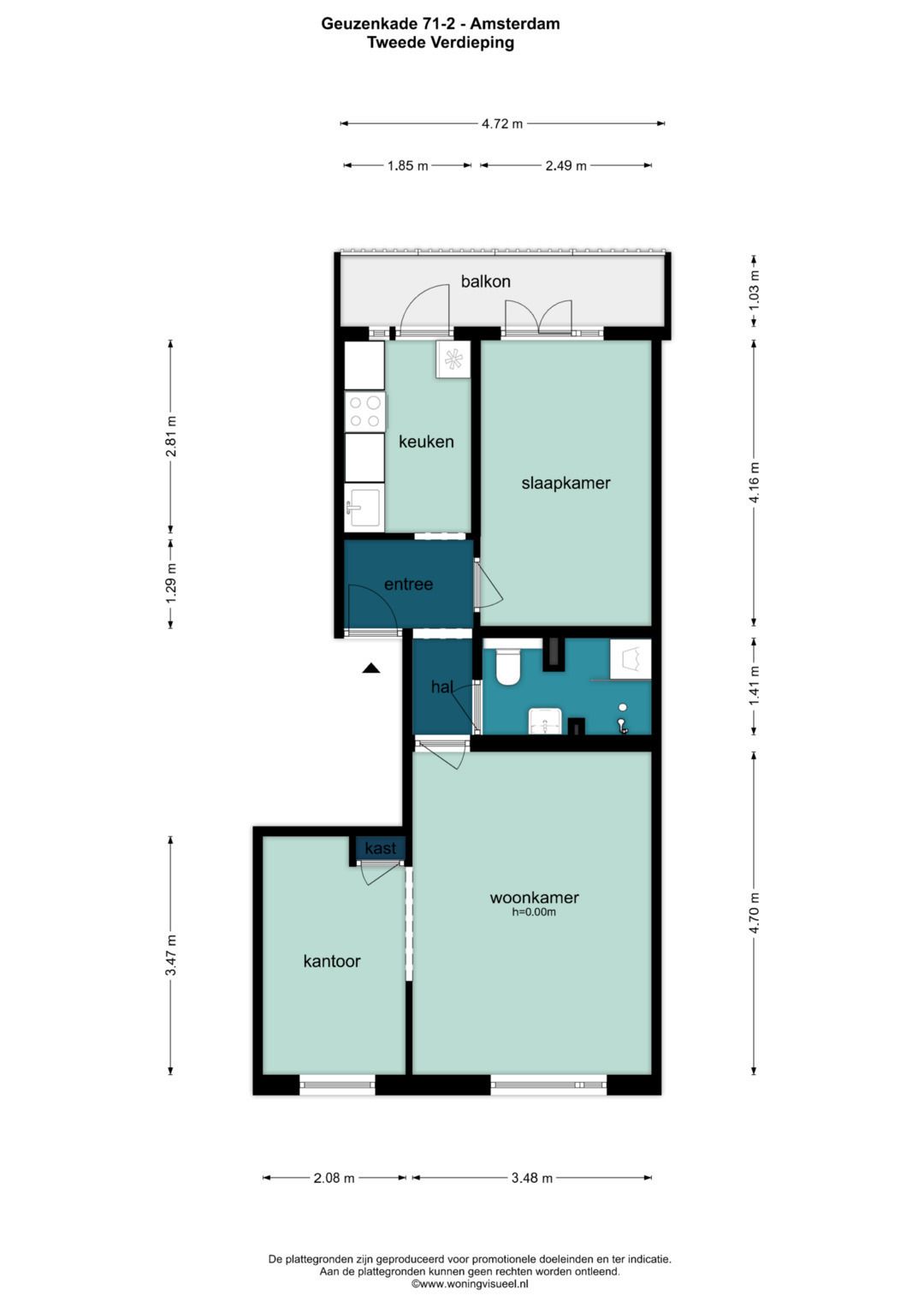 Foto 23 van Geuzenkade 71-2