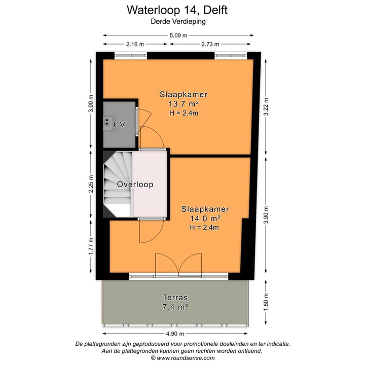 Foto 80 van Waterloop 14