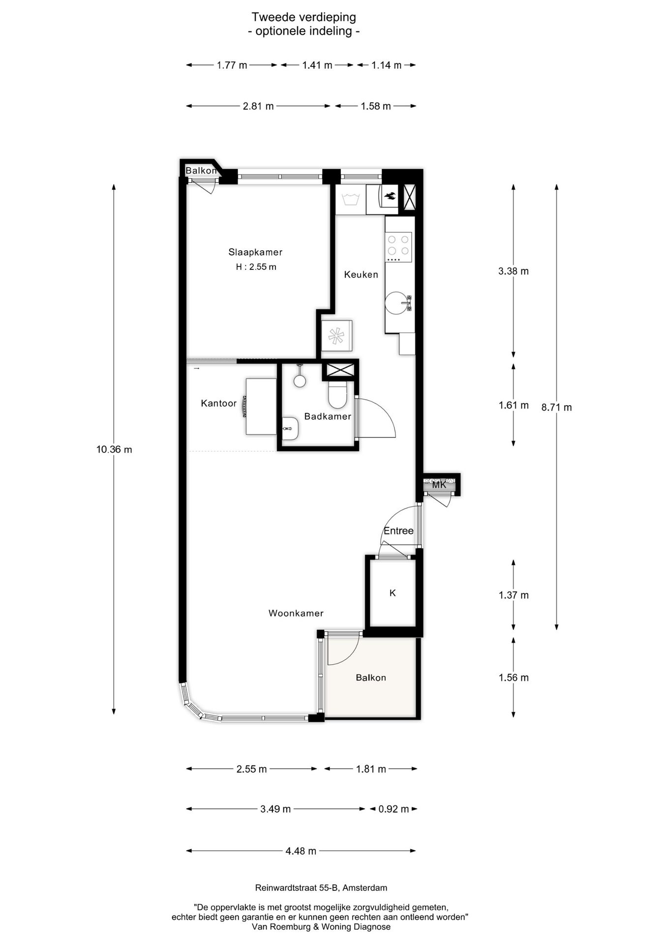 Foto 30 van Reinwardtstraat 55-B
