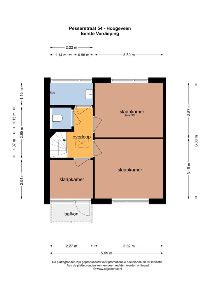 Foto 50 van Pesserstraat 54