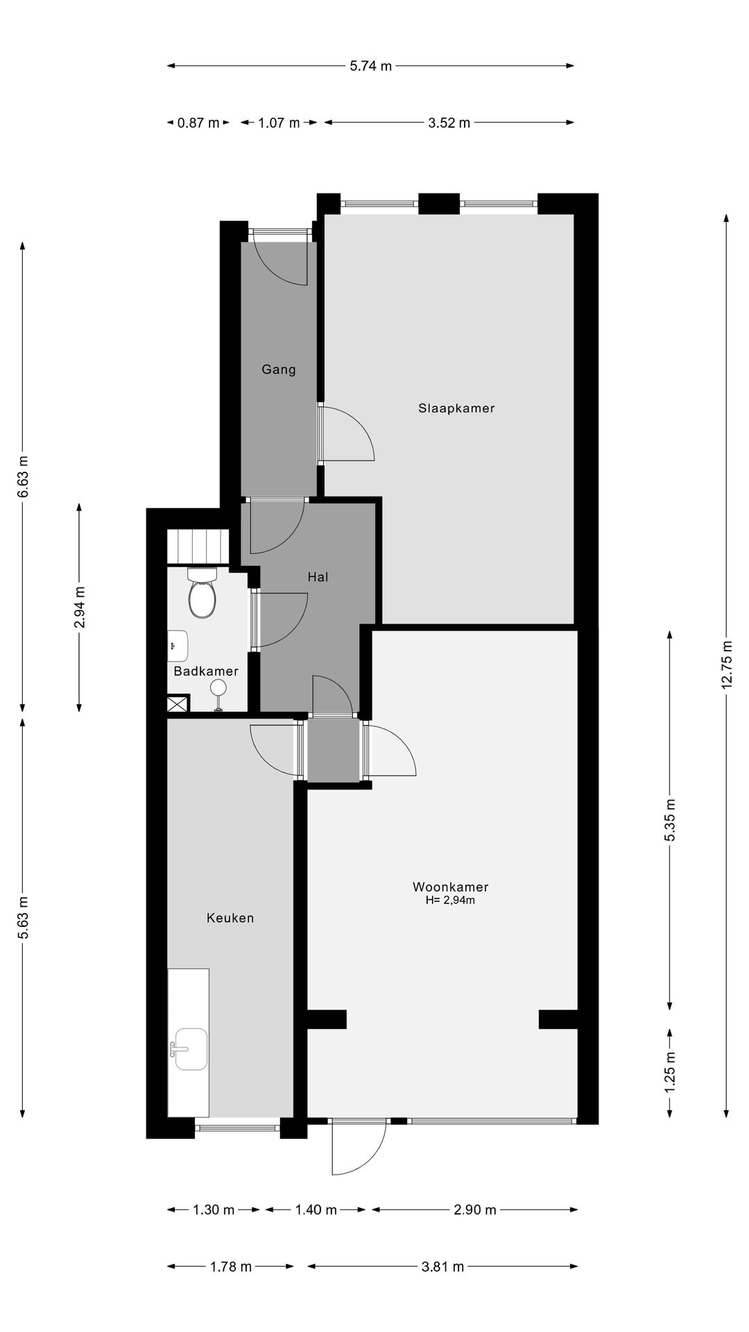 Photo 13 of Jacob Catsstraat 7-B