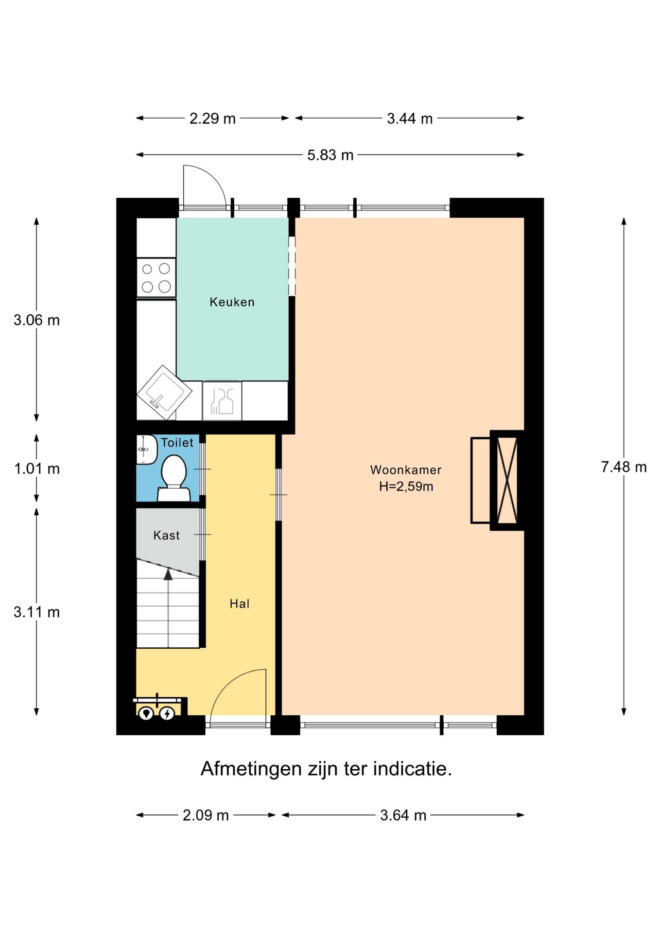 Foto 6 van Rhynenburcherlaan 68