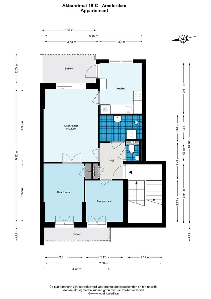 Foto 36 van Akbarstraat 18-C