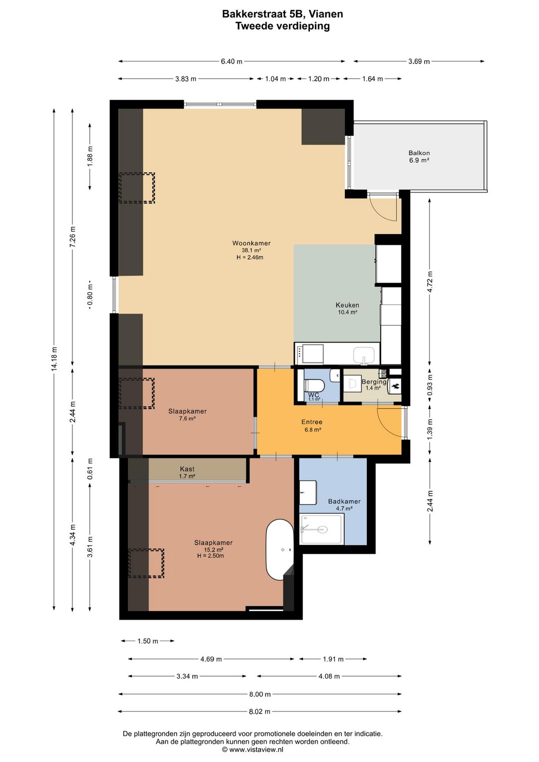 Foto 41 van Bakkerstraat 5-B