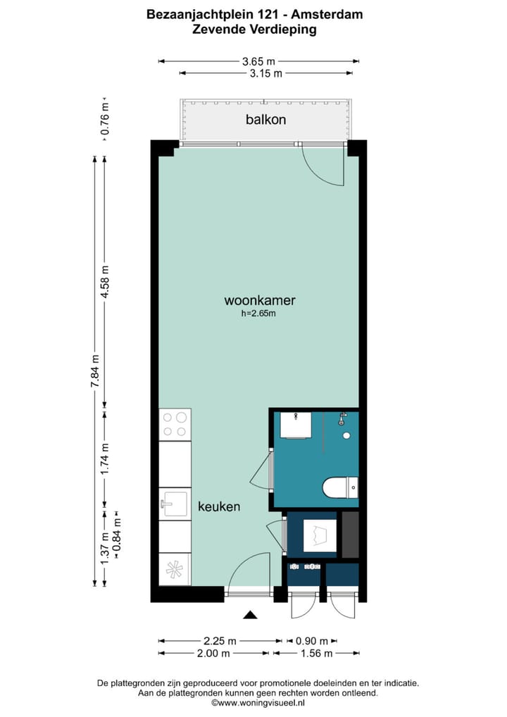 Foto 18 van Bezaanjachtplein 121