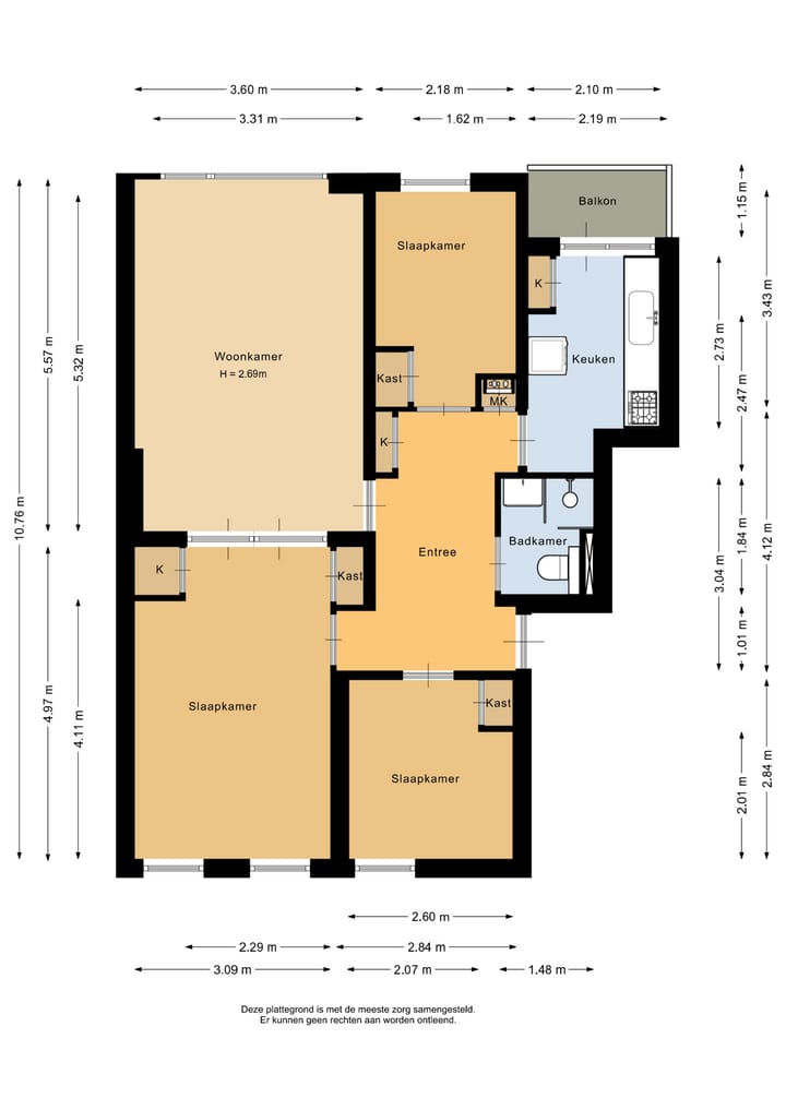 Foto 42 van Carel van Nieveltstraat 22-B