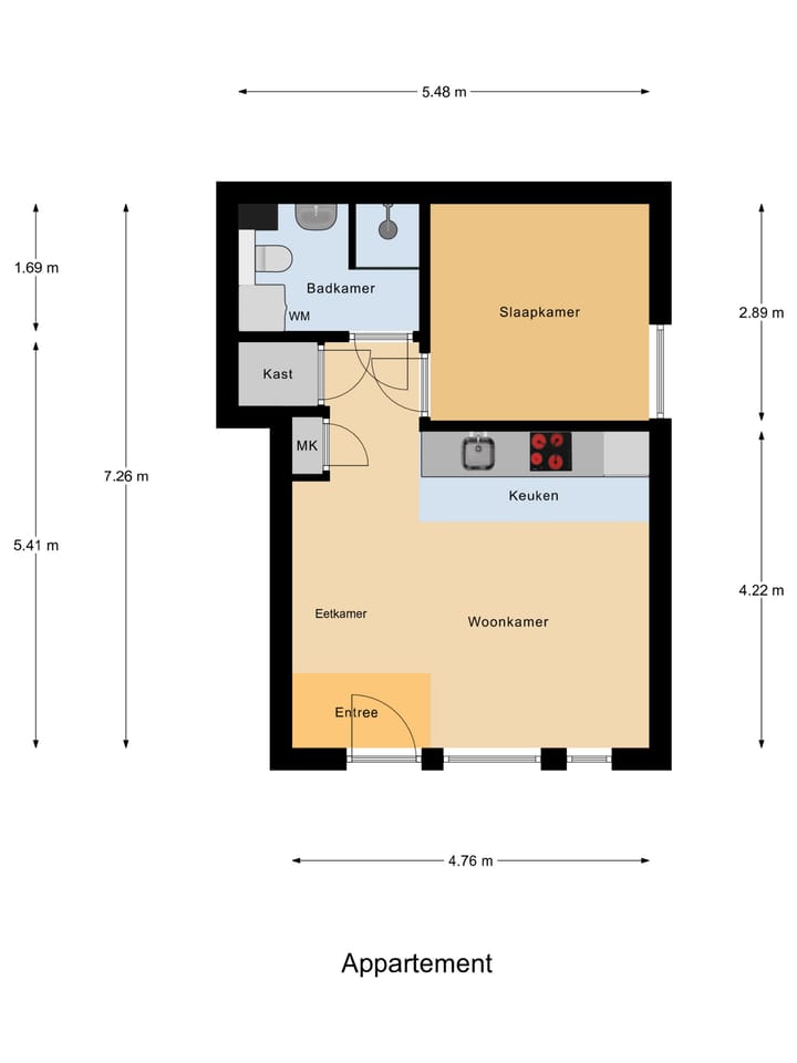 Foto 24 van Vijhestraat 1-B