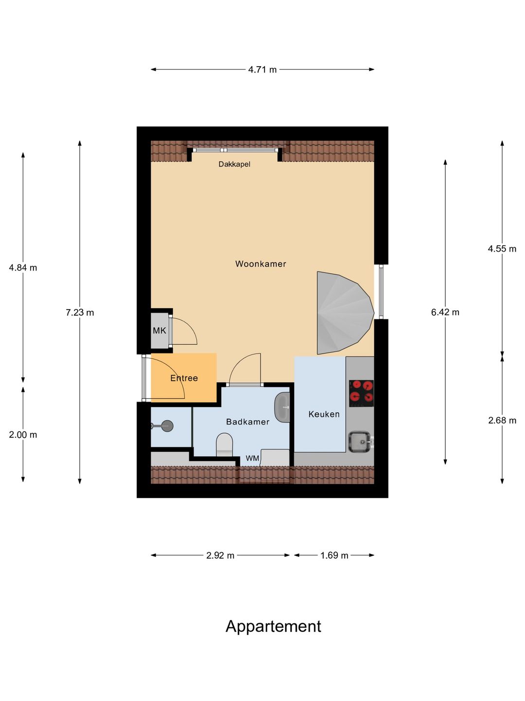 Foto 28 van Vijhestraat 1-C